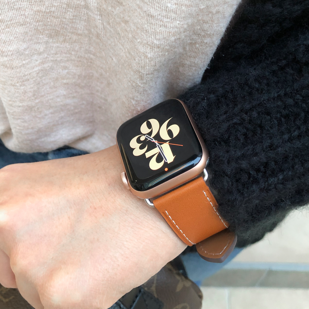 Premium Leather Apple Watch Band - Memebands