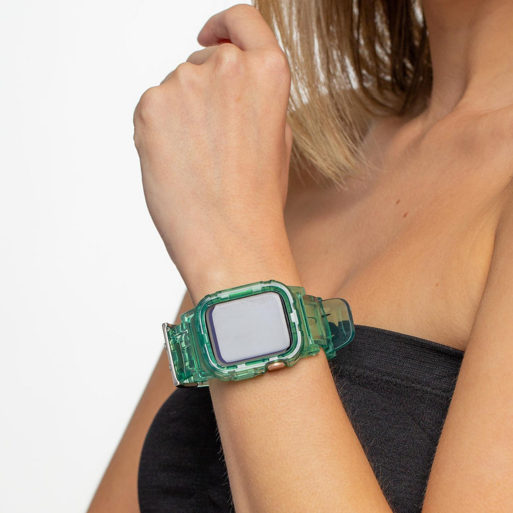 Transparent Full Body Apple Watch Band - Memebands
